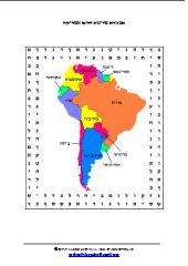 תפזורת מדינות דרום אמריקה